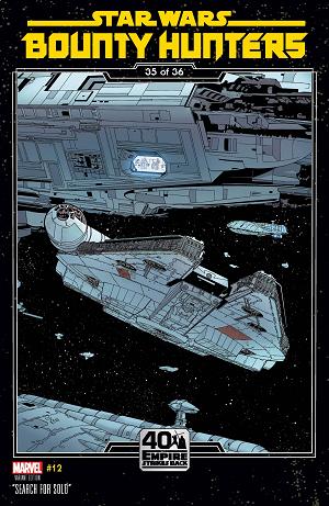 Star Wars Bounty Hunters #12 SPROUSE EMPIRE STRIKES BACK cover