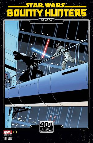Star Wars Bounty Hunters #11 SPROUSE EMPIRE STRIKES BACK cover