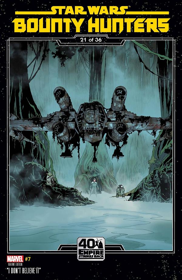 Star Wars Bounty Hunters #7 SPROUSE EMPIRE STRIKES BACK cover