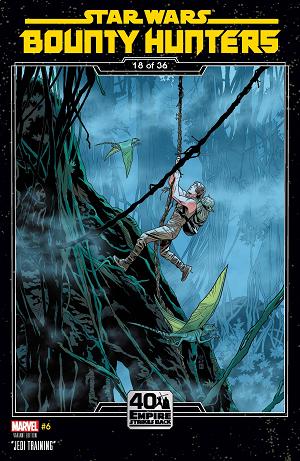 Star Wars Bounty Hunters #6 SPROUSE EMPIRE STRIKES BACK cover