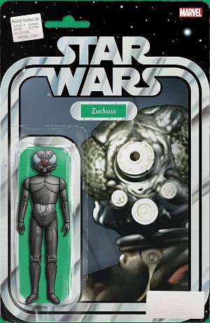 Star Wars Bounty Hunters #6 CHRISTOPHER ACTION FIGURE cover