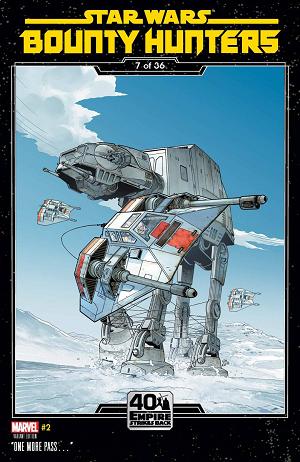 Star Wars Bounty Hunters #2 SPROUSE EMPIRE STRIKES BACK cover