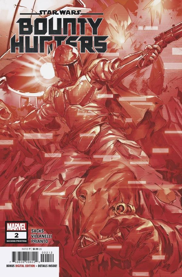 Star Wars Bounty Hunters #2 2ND PTG cover