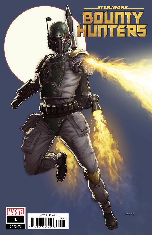 Star Wars Bounty Hunters #1 ANDREWS cover