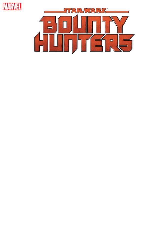 Star Wars Bounty Hunters #1 BLANK cover