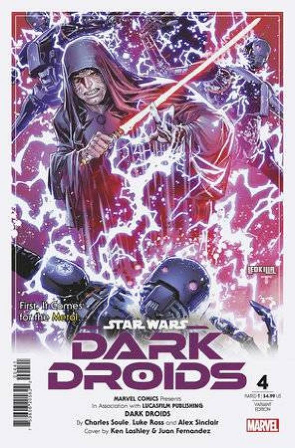 Star Wars Dark Droids #4 KEN LASHLEY cover