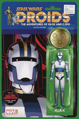 Star Wars Dark Droids #4 CHRISTOPHER ACTION FIGURE cover