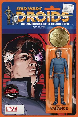 Star Wars Dark Droids #3 CHRISTOPHER ACTION FIGURE cover