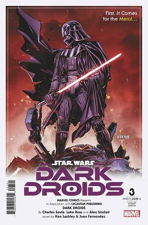 Star Wars Dark Droids #3 KEN LASHLEY cover