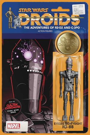 Star Wars Dark Droids #2 CHRISTOPHER ACTION FIGURE cover