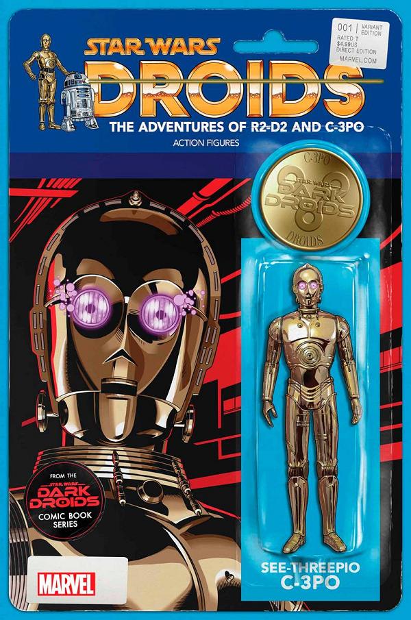 Star Wars Dark Droids #1 JTC ACTION FIGURE cover