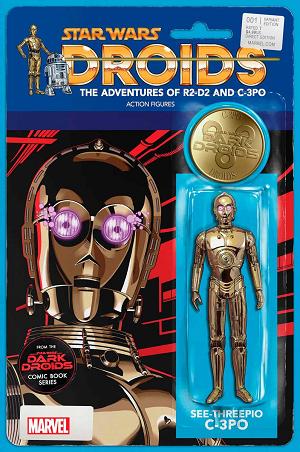 Star Wars Dark Droids #1 JTC ACTION FIGURE cover