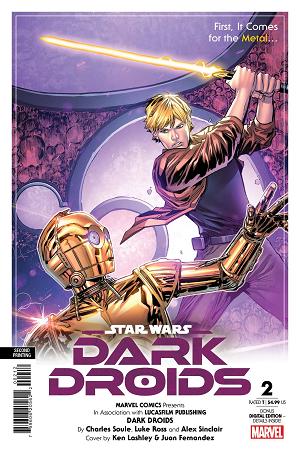 Star Wars Dark Droids #2 2ND PTG KEN LASHLEY cover
