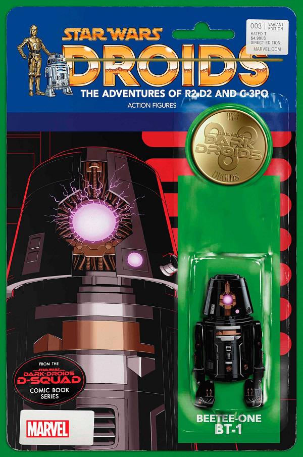 Star Wars Dark Droids D-Squad #3 JTC ACTION FIGURE cover
