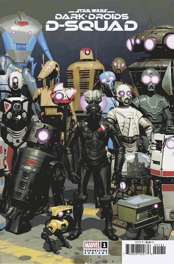 Star Wars Dark Droids D-Squad #1 CASANOVAS DROID CONNECT cover