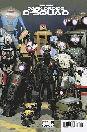 Star Wars Dark Droids D-Squad #1 CASANOVAS DROID CONNECT cover