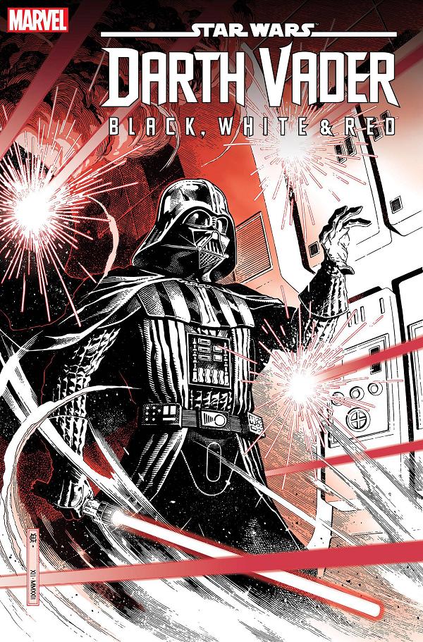Star Wars Darth Vader Black White And Red #1 CHEUNG cover