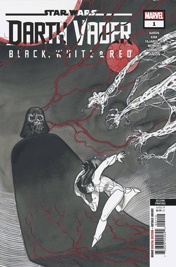 Star Wars Darth Vader Black White And Red #1 cover