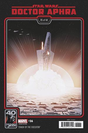 Star Wars Doctor Aphra #36 RETURN JEDI 40TH ANNIV cover