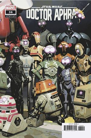 Star Wars Doctor Aphra #36 CASANOVAS DROIDS CONNECT cover