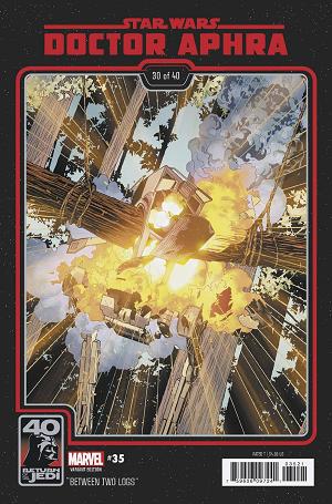 Star Wars Doctor Aphra #35 RETURN JEDI 40TH ANNIV cover