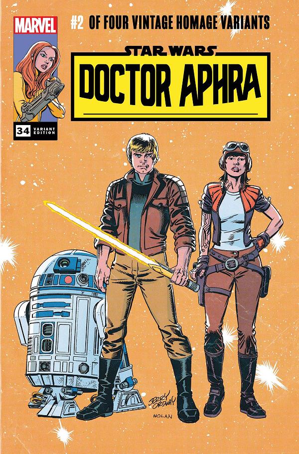 Star Wars Doctor Aphra #34 ORDWAY CLASSIC TRADE DRESS cover