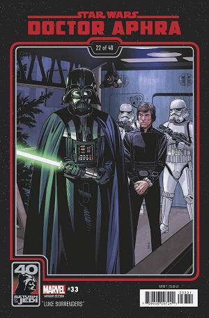 Star Wars Doctor Aphra #33 RETURN JEDI 40TH ANNIV cover
