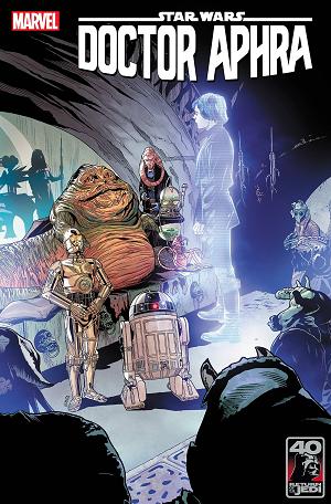 Star Wars Doctor Aphra #28 RETURN JEDI 40TH ANNIV cover