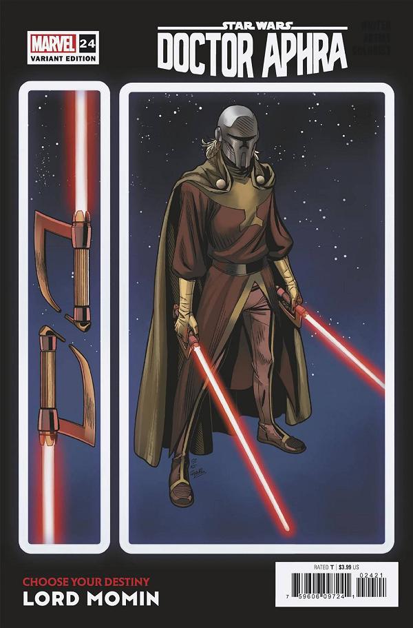 Star Wars Doctor Aphra #24 SPROUSE CHOOSE YOUR DESTINY cover