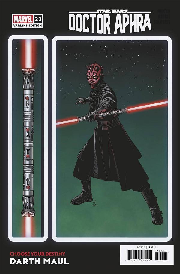 Star Wars Doctor Aphra #23 SPROUSE CHOOSE YOUR DESTINY cover
