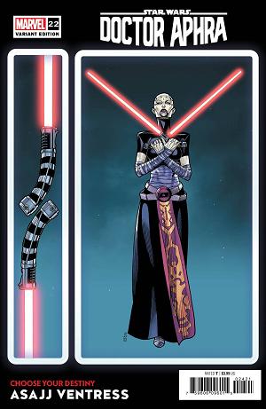 Star Wars Doctor Aphra #22 SPROUSE CHOOSE YOUR DESTINY cover