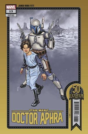 Star Wars Doctor Aphra #13 SPROUSE LUCASFILM 50TH cover