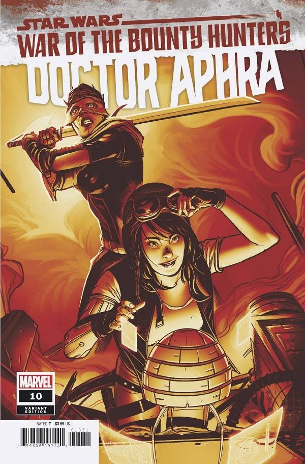 Star Wars Doctor Aphra #10 SWAY CRIMSON cover