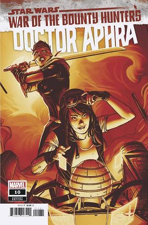Star Wars Doctor Aphra #10 SWAY CRIMSON cover