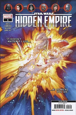 Star Wars Hidden Empire #1 (OF 5) 2ND PTG CUMMINGS cover