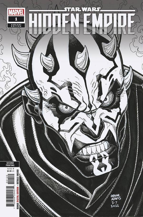 Star Wars Hidden Empire #1 (OF 5) 2ND PTG 25 COPY INCV cover