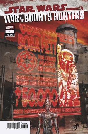 Star Wars War Bounty Hunters #3 (OF 5) WANTED POSTER cover