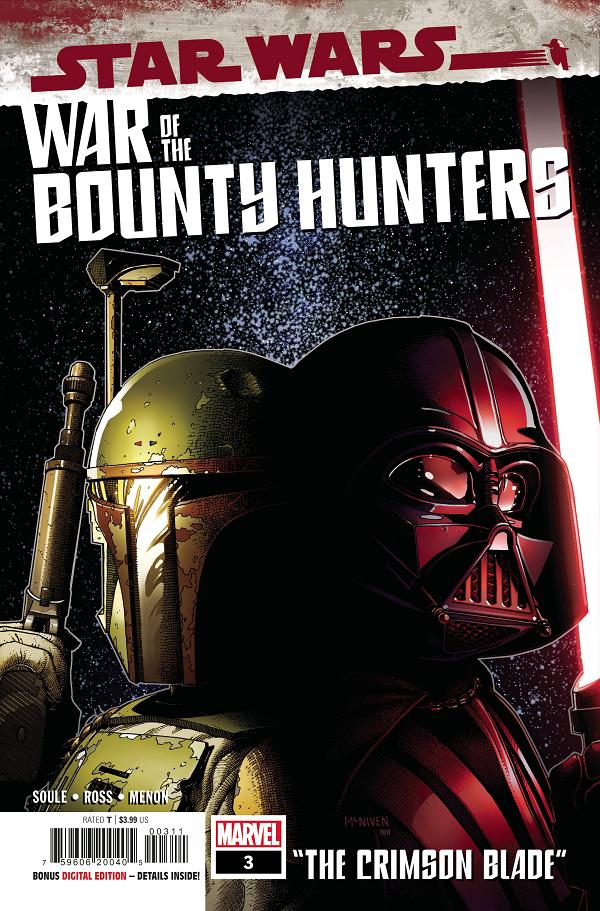 Star Wars War Bounty Hunters #3 cover by Steve McNiven