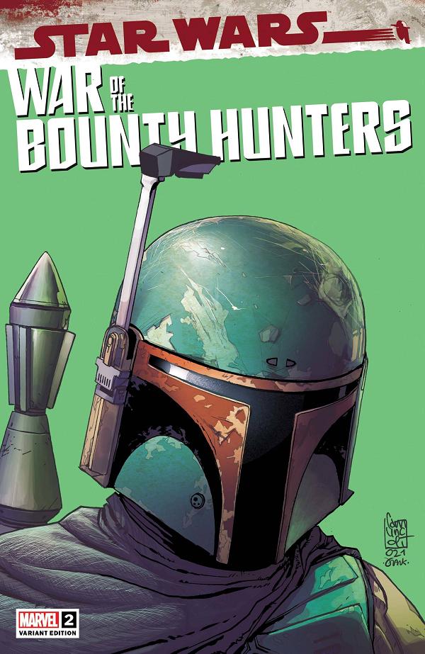 Star Wars War Bounty Hunters #2 cover by Giuseppe Camuncoli