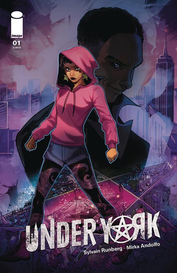 Under York #1 cover by Mirka Andolfo