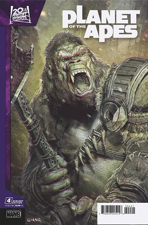 Planet Of The Apes #4 JOHN GIANG cover