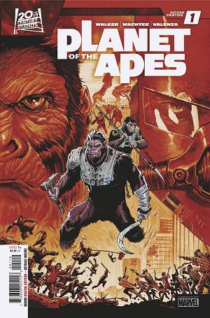 Planet Of The Apes #1 2ND PTG JOSHUA CASSARA cover
