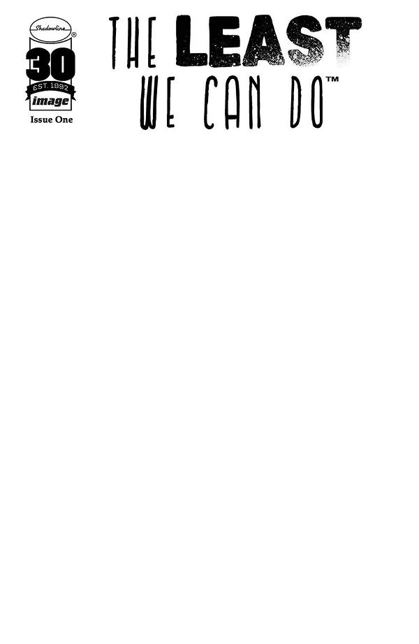 Least We Can Do #1 CVR D BLANK CVR cover