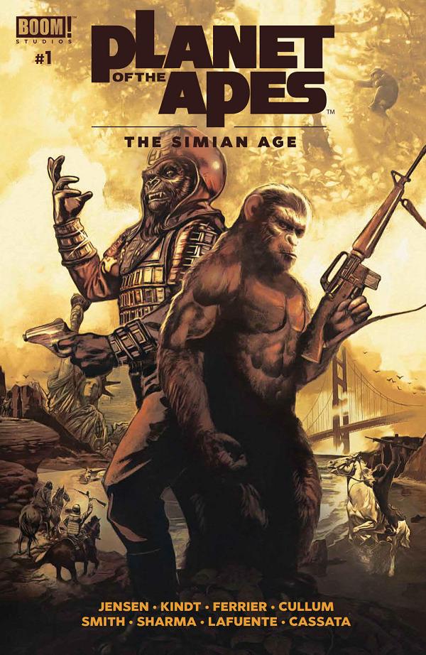 Planet Of Apes Simian Age #1 cover