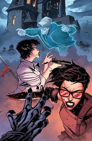 Haunt You To The End #5 CVR C TWD 20TH ANNV CAFARO cover