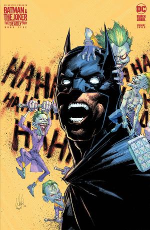 Batman Joker Deadly Duo #5 CVR B (OF 7) CVR B PORTACIO BATMAN cover