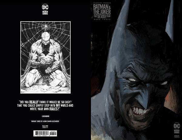 Batman Joker Deadly Duo #3 variant cover