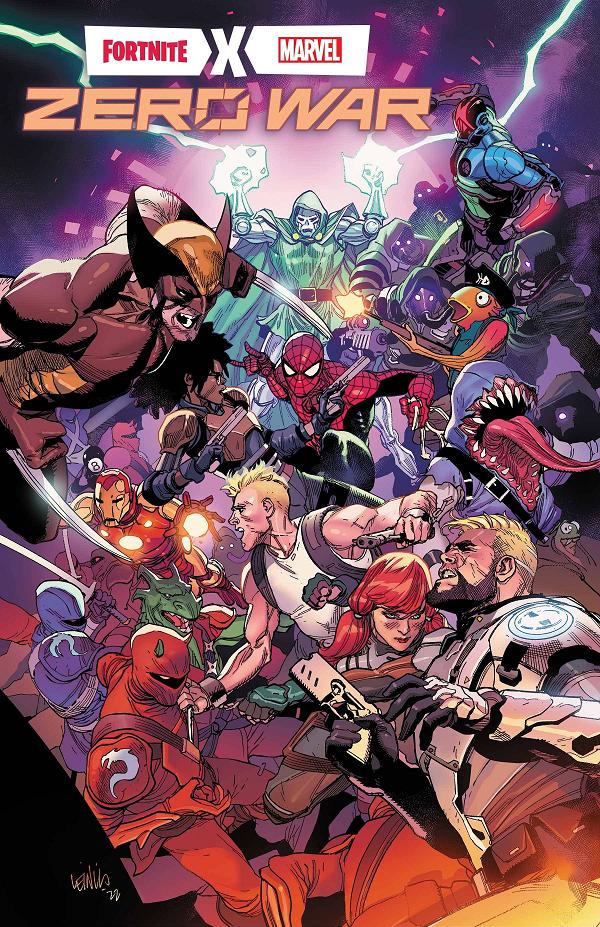 Fortnite X Marvel Zero War #5  cover