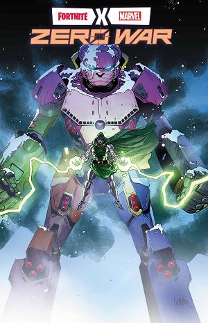 Fortnite X Marvel Zero War #4 cover