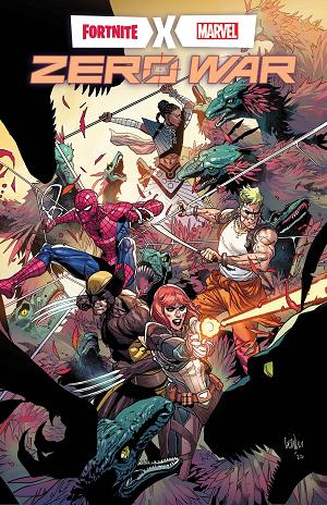 Fortnite X Marvel Zero War #3 cover
